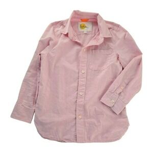Mini Boden Pink Button Up | 8-9 Years